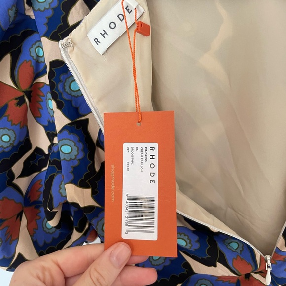 NWT Pia Dress | Cream Papillon - Cream Papillon / 6 × 1
Rhode - Picture 3 of 6